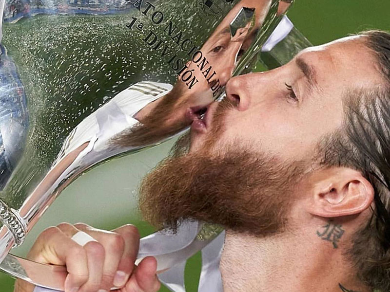 ريال مدريد يتوج بلقب الدوري الإسباني وتعليق خاص من زيدان